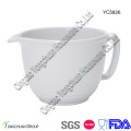 White Big Ceramic Measuring Cup